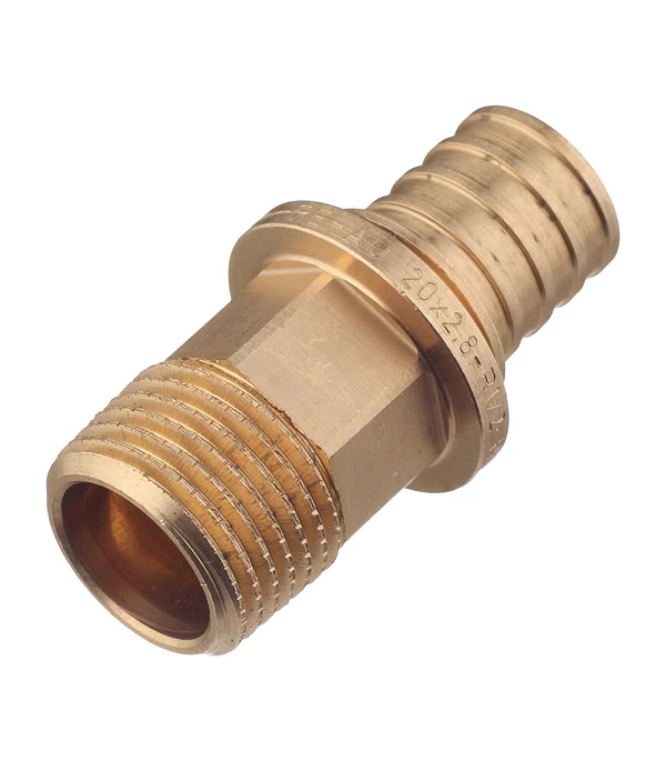 Соединитель прямой Rehau RX 20 мм х 1/2 НР(ш) (14563141001)