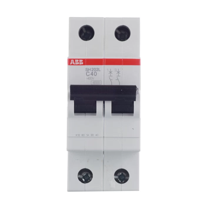 Автоматический выключатель модульный ABB SH202L 2P 40А тип C 4,5 кА 400 В (2CDS242001R0404)
