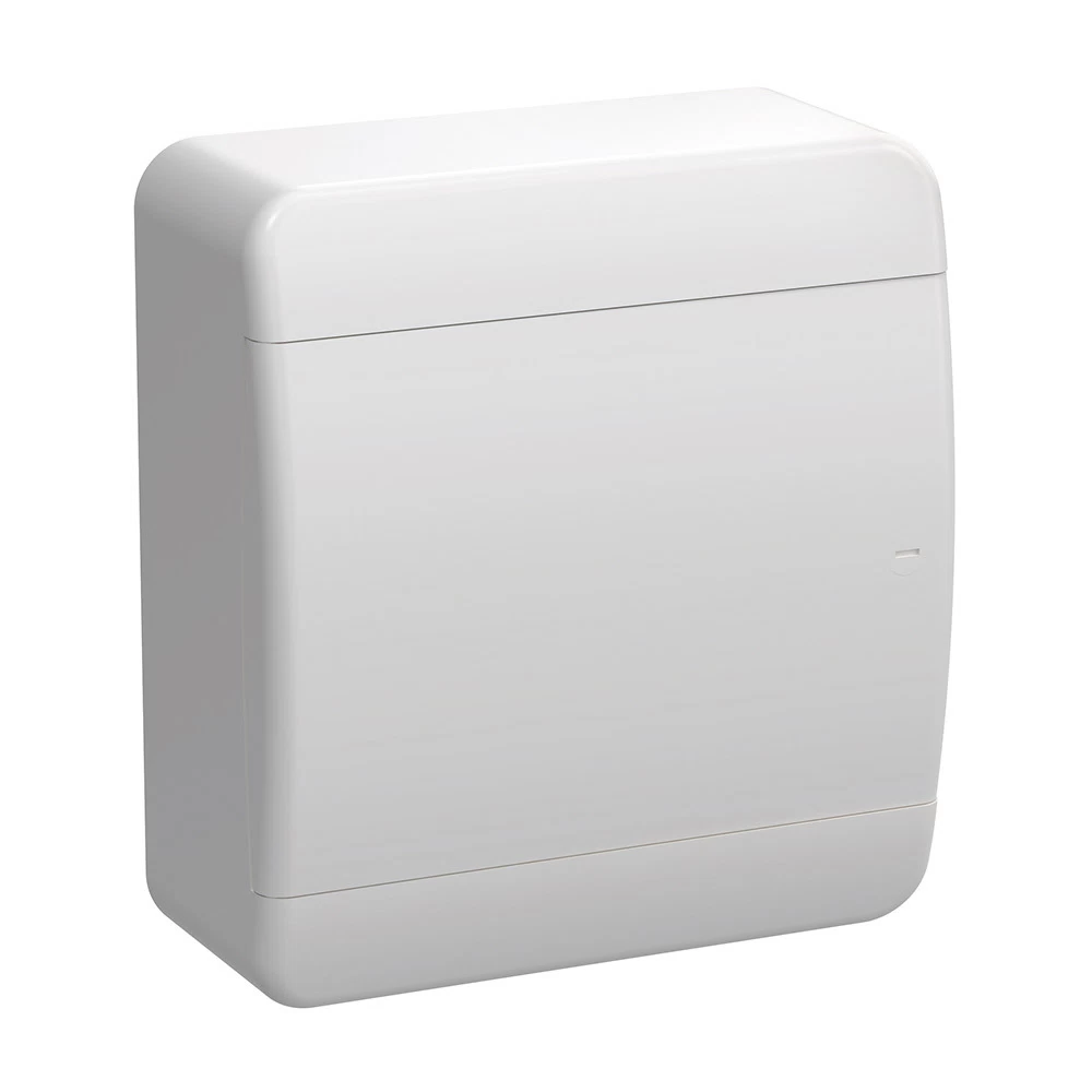 Щит распределительный навесной IEK Tekfor ЩРН-П-8 пластиковый IP41 240х218х102 мм 8 модулей прозрачная дверь