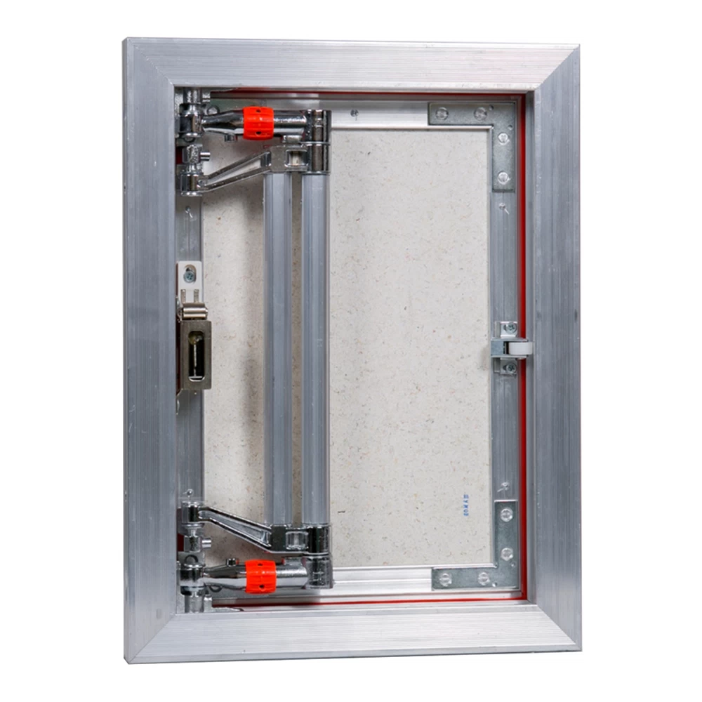 Люк ревизионный под плитку Практика EuroFormat-R алюминиевый 300х400 мм скрытый нажимной