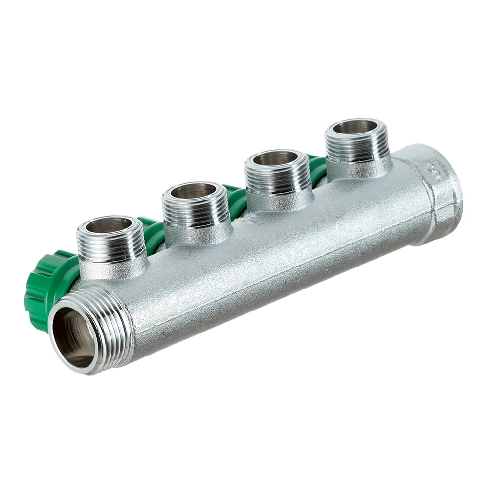 Коллектор Far 1 ВР(г) х 4 выхода 3/4 НР(ш) х 1 НР(ш) регулируемый (FK 3824 134 TP)