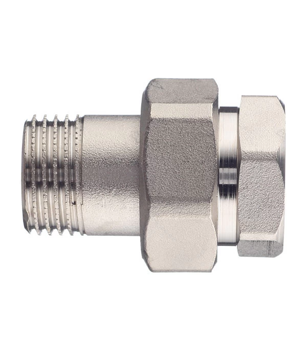 Американка прямая Stout 1/2 ВР(г) х 1/2 НР(ш) латунная (SFT-0041-000012)