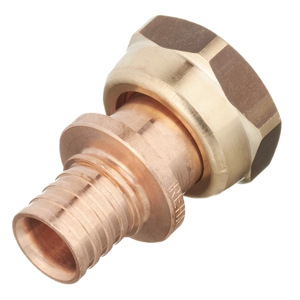 Соединитель прямой Rehau RX 16 мм х 1/2 ВР(г) с накидной гайкой (14563351001)