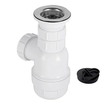 Сифон для раковины и мойки McAlpine 1 1/2х40 мм с выпуском d70 мм (MRSK2)