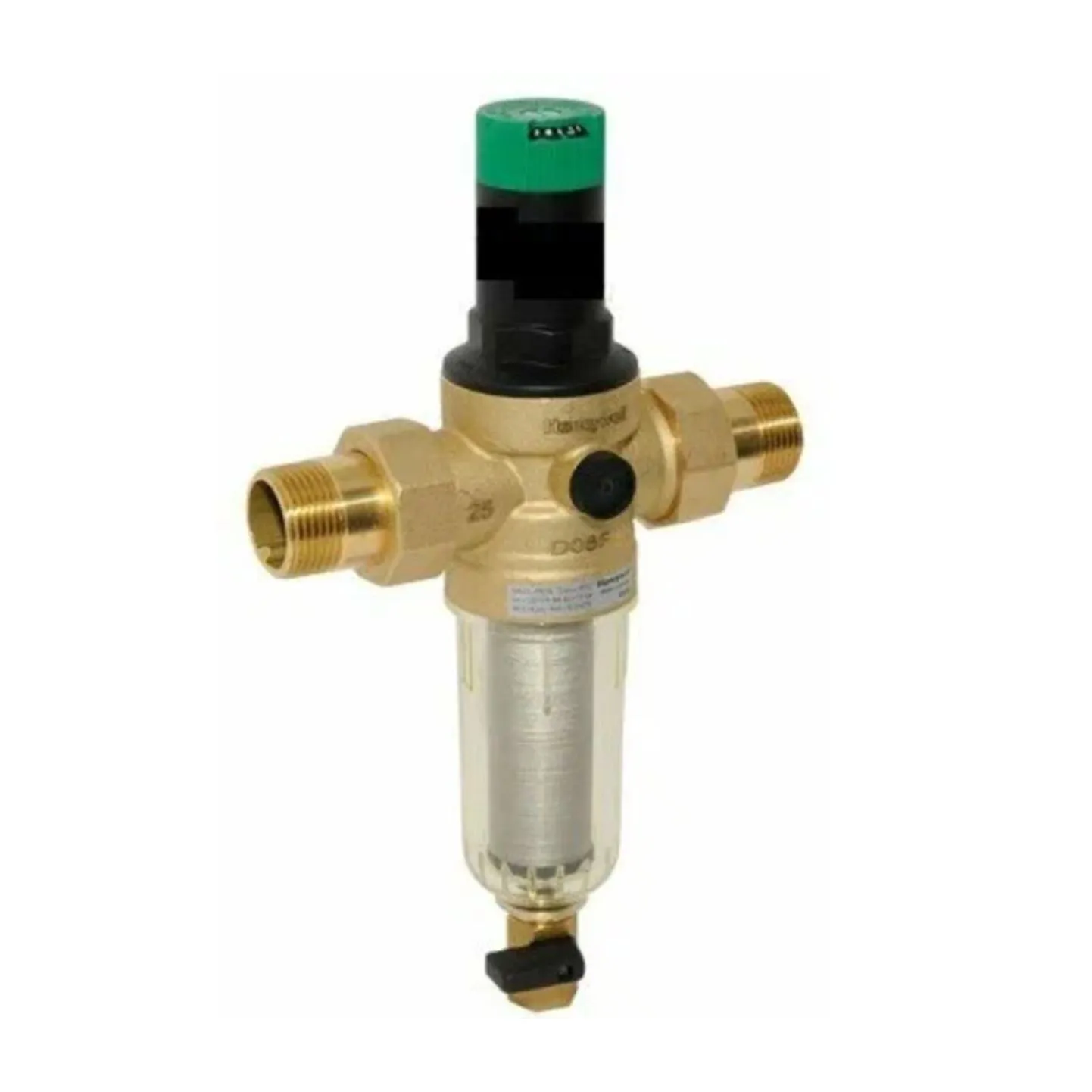 Фильтр сетчатый для холодной воды Honeywell Resideo Braukmann FK06 1/2 АА с редуктором