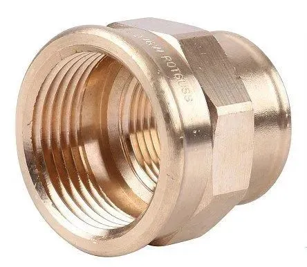 Муфта переходная Viega ВВ, 1/2"-3/4", бронза RX 268862 виега