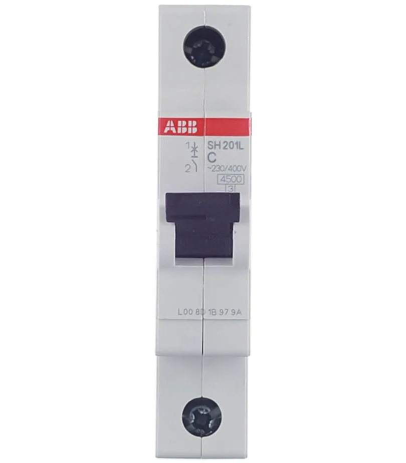 Автоматический выключатель ABB SH201L 1P 10А тип С 4,5 кА 220/380 В (1 шт.)